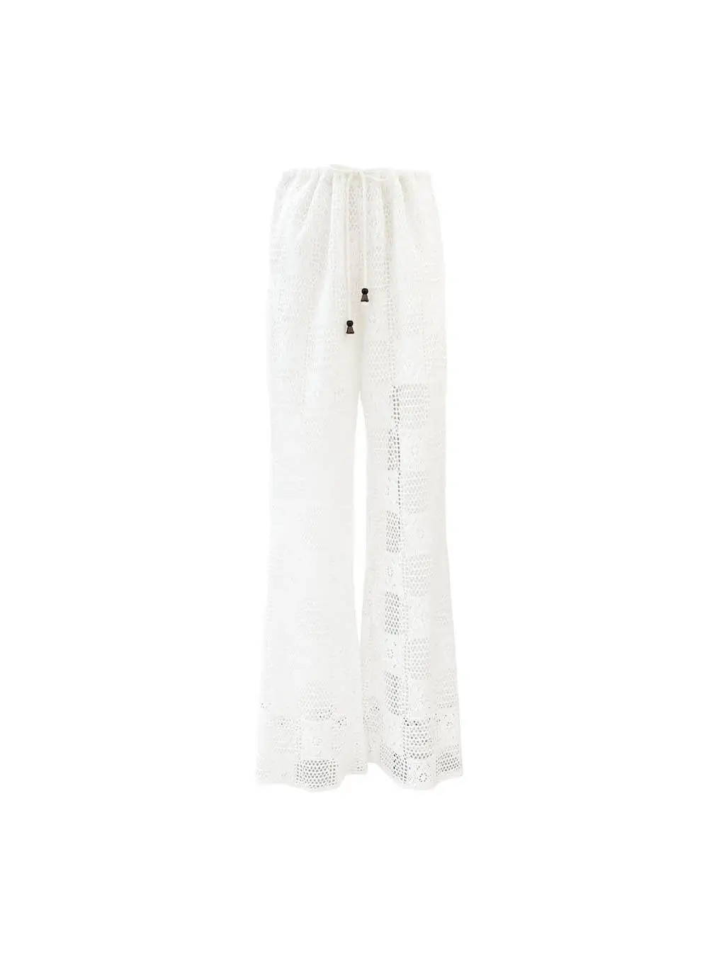 

Ease the Label Korean Sle Vaion Casual Pants Hollow out Drapey Loose Fit Women's Wide Leg Pants Spring Season