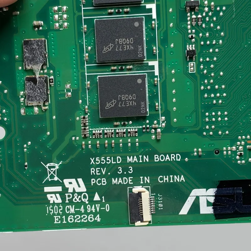 

Материнская плата для ноутбука ASUS X555LD X555LD REV.3.3 с процессором SR23W I7-5500U N15S-GT-S-A2, 100% полное тестирование, работает хорошо