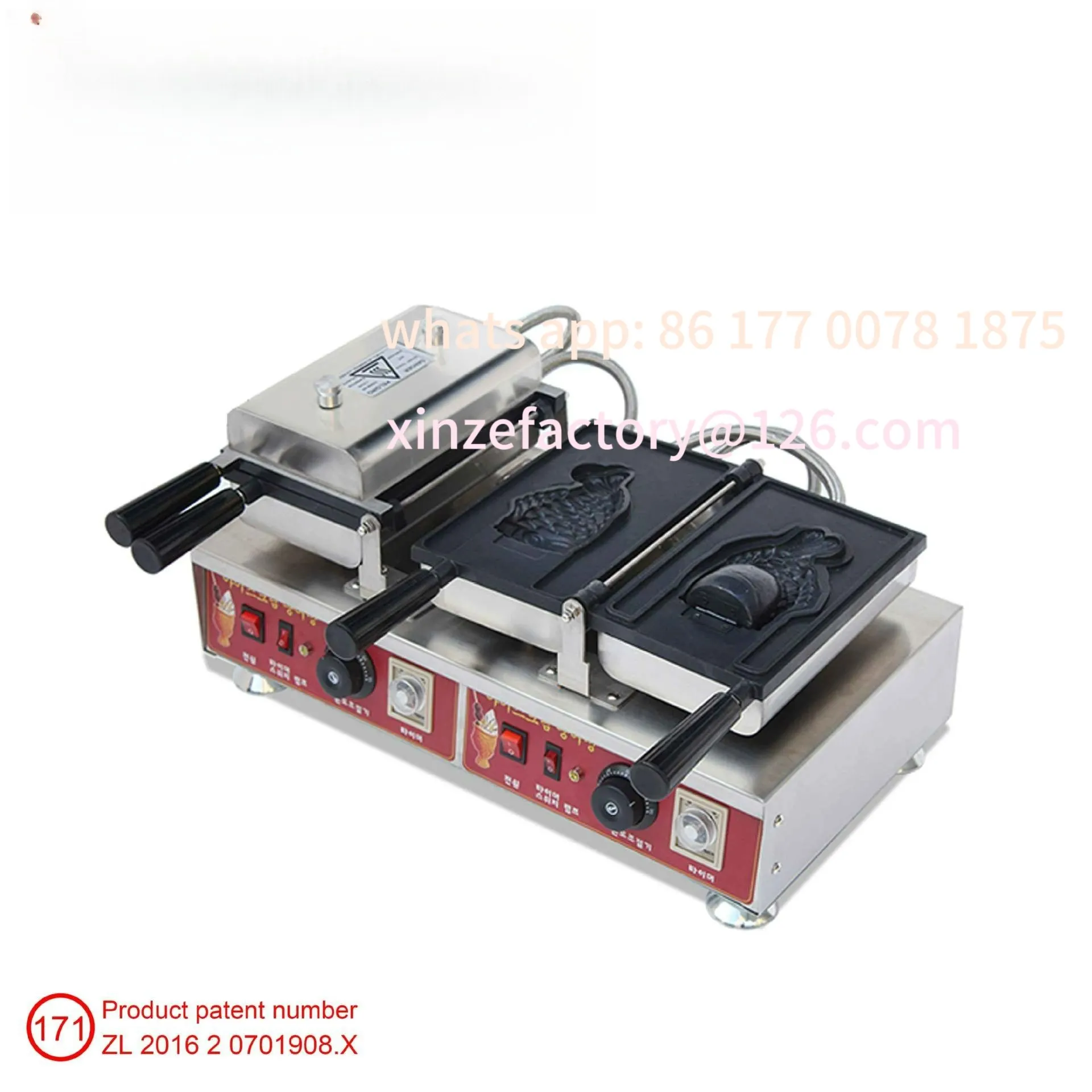 

Customizable Rotary Temperature Controlled Japanese Ice Cream Snapper Burner Oven Open Fish Ice Cream Burnt Snapper Sundae