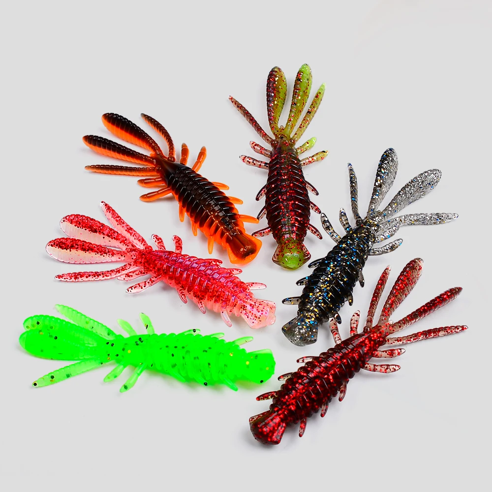 10pcs/lot Bionic Soft Lures for Sea Fishing -65mm- floating/sinking Swimbait Wobblers Artificial Tackle with Realistic Movement