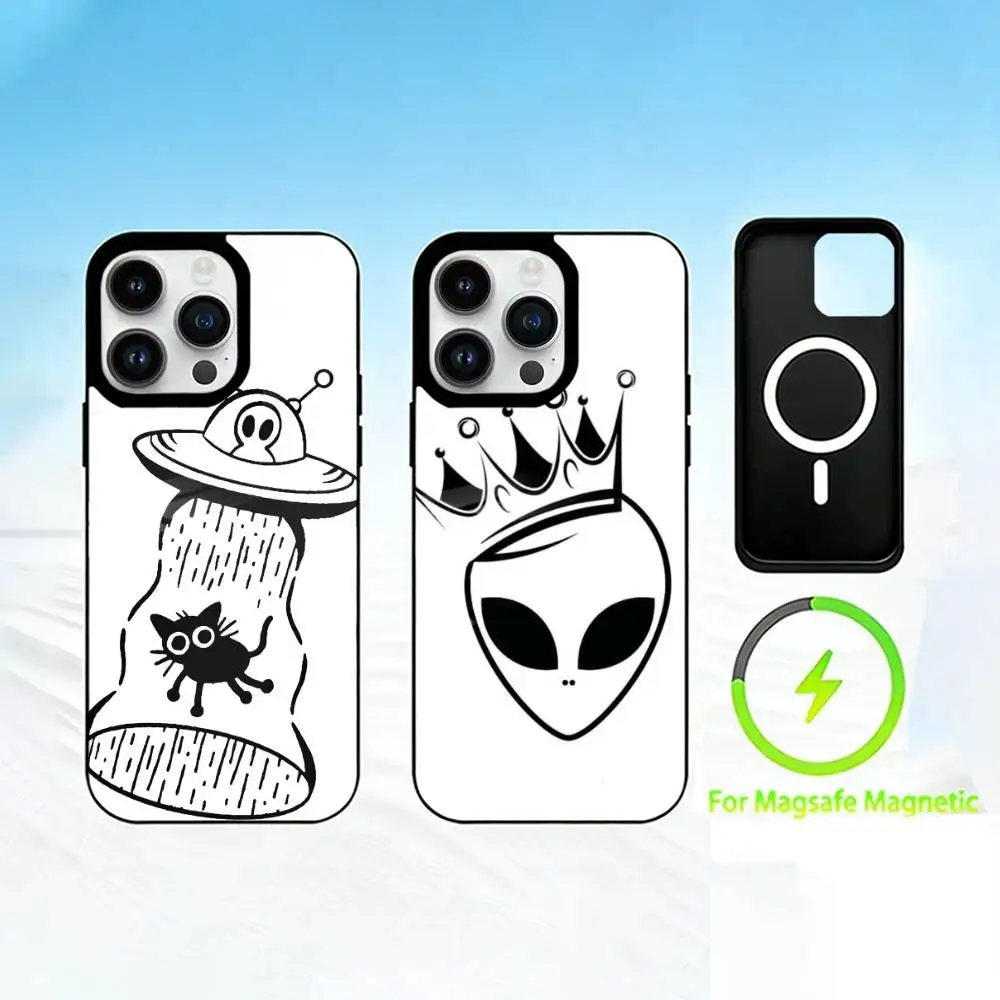 

R-racing car Phone Case For iPhone 17 16 15 14 13 12 Pro Max Plus for Mirror Wireless Magnetic Cover