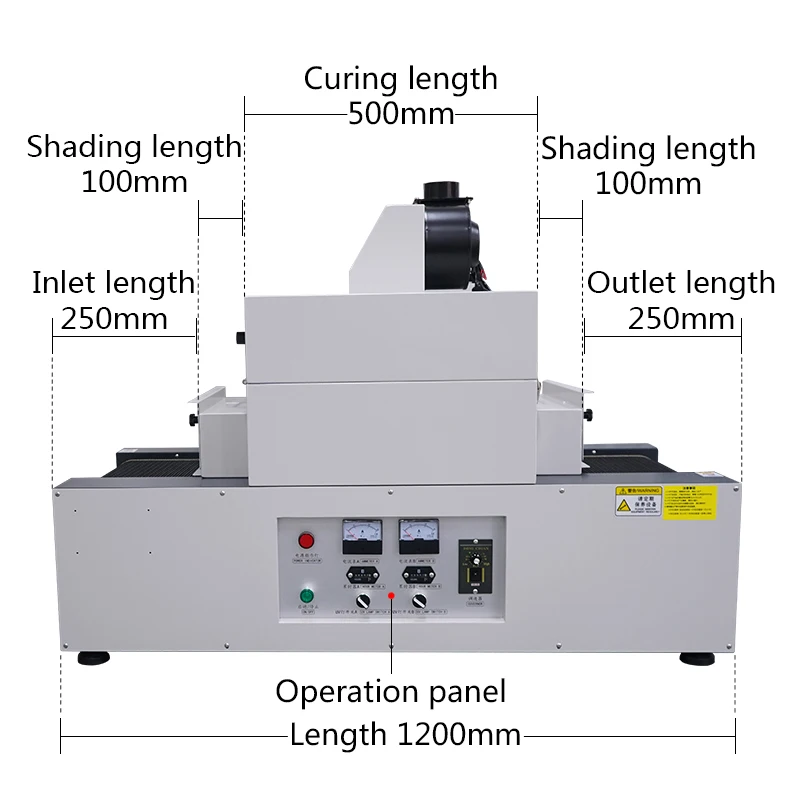 UV Ultraviolet UV Curing Machine 300/2 Lamp UV Glue Curing Machine Screen Printing Ink Curing Machine Wholesale