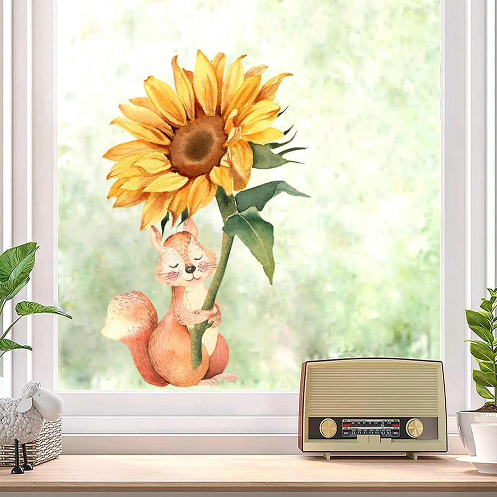 Office Wall Stickers Decoration Electrostatic Family And Even For The Office The Picture Shows Keep It Dry And Clean