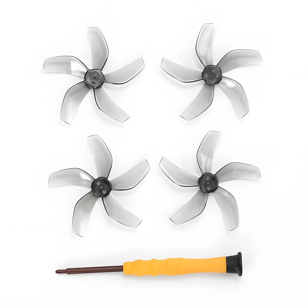 2/4 Pcs Colored Five Leaves Propellers Quick Release Low-Noise Props Paddle Blade Replacement Drone Accessories for DJI Neo