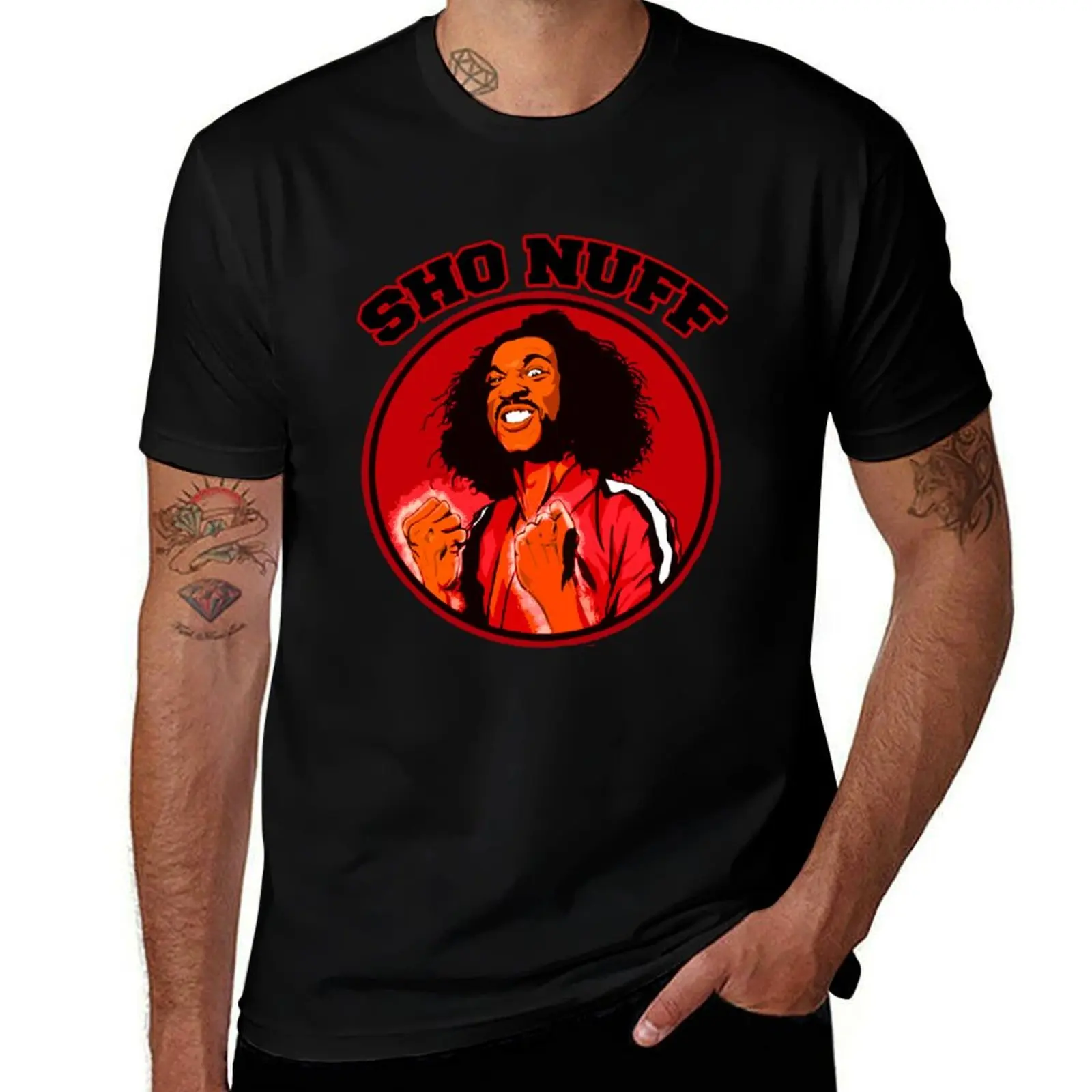 

SHO NUFF T-Shirt essential t shirt t shirts for man graphic funny anime t shirts oversize T-Shirt