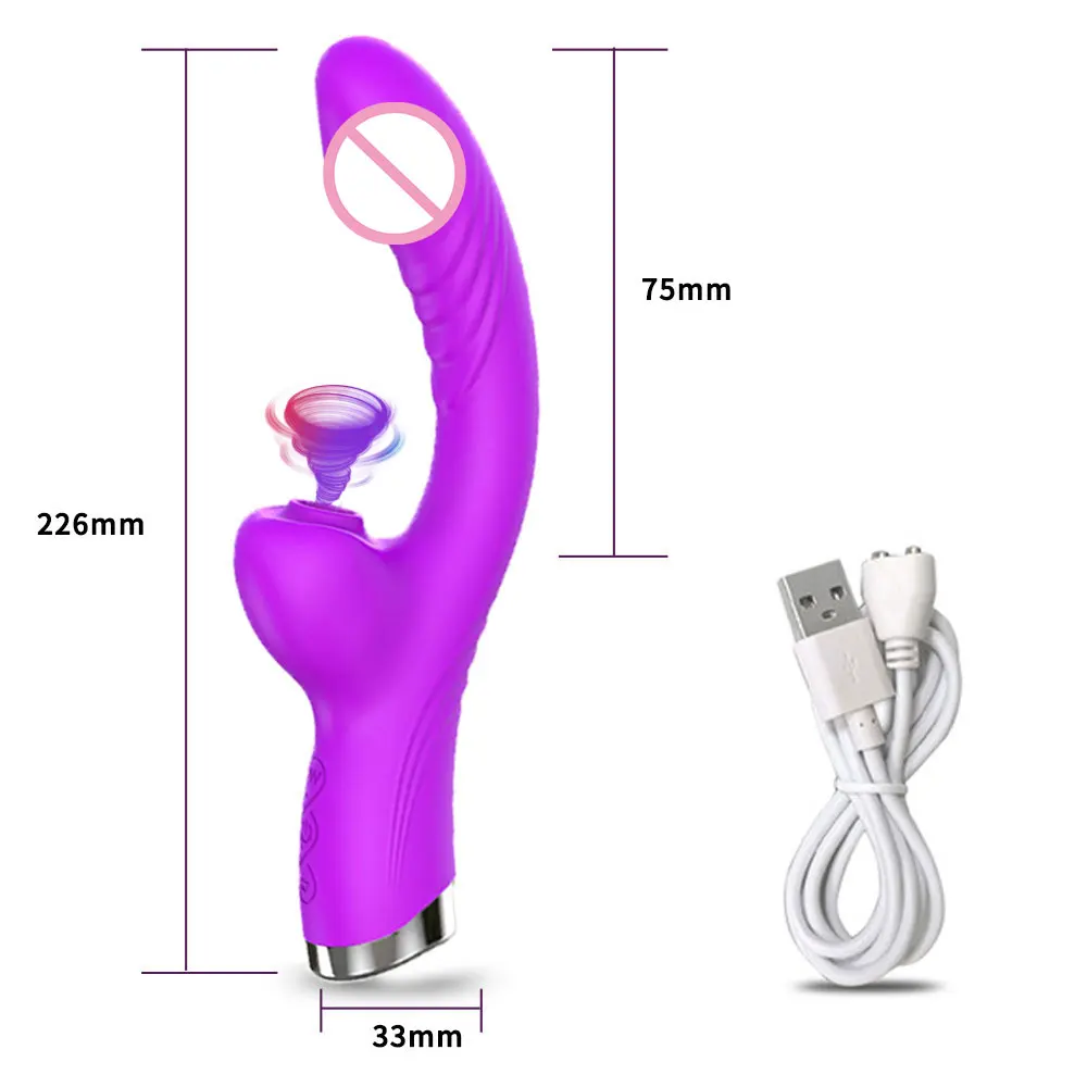 Kaninchen-Saugvibrator zur Stimulation der Klitoris-G-Punkt, Sexspielzeug für Erwachsene für Frauen, Paare, vibrierendes Fingermassagegerät, 10-Vibration