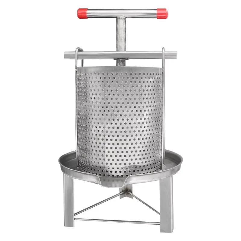 Stainless Steel Small Household Honey Filter Honey Comb Press Juice Press Honey Press