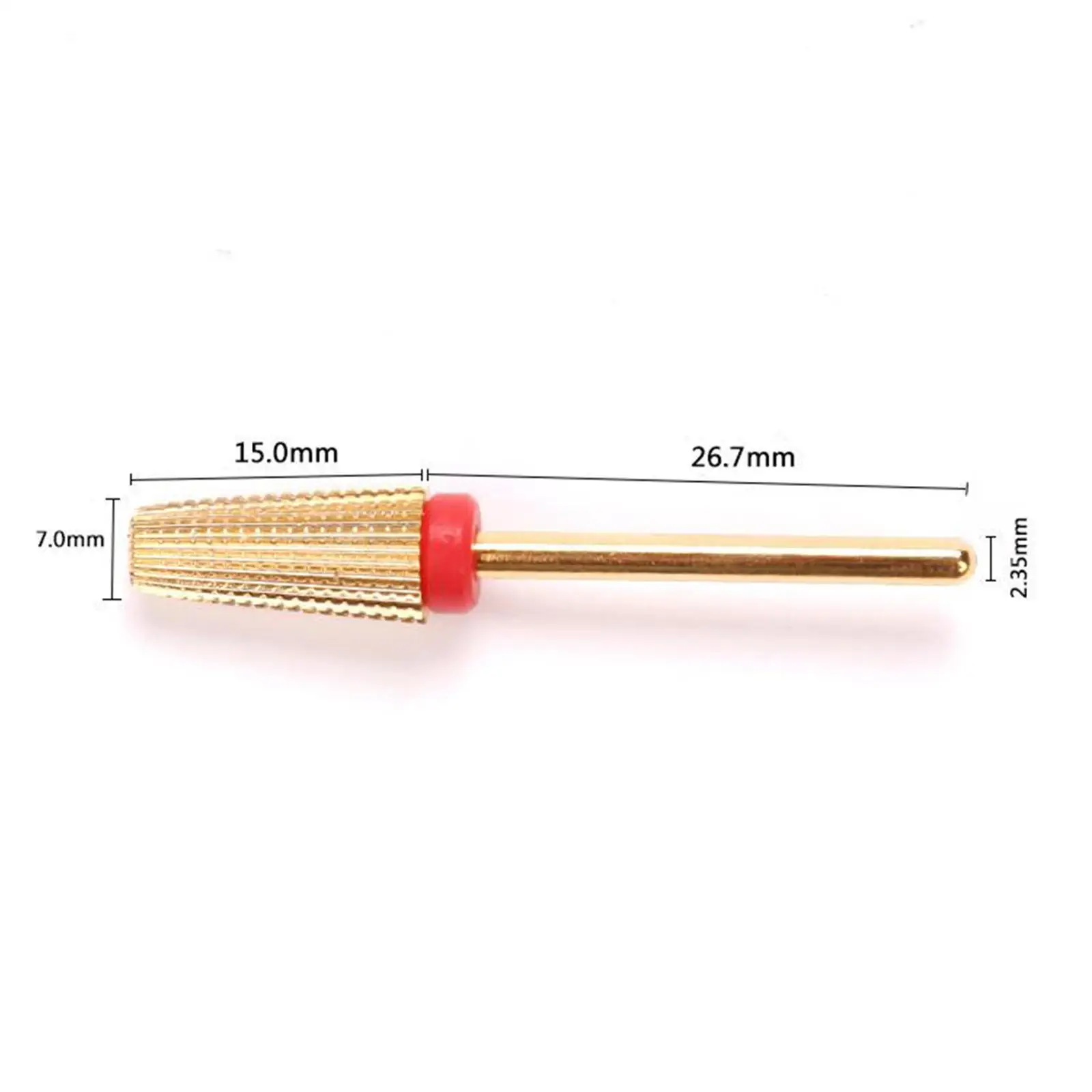 5 in 1 Nail Set for Acrylic Nails Cuticle Tungsten Carbide Left Right Rotation Use Smooth Hard Gel Removal Manicure Tool