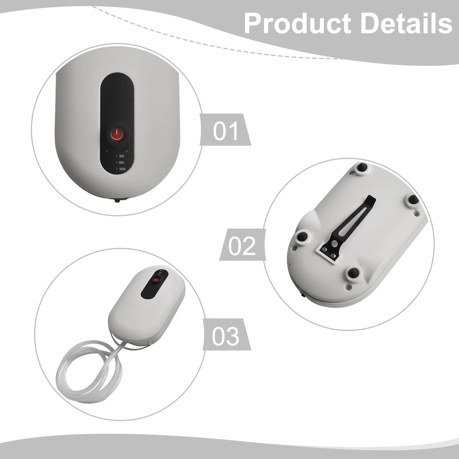 Lightweight Live Bait Pump Aerator Pump Battery Capacity 1500mAh/2200mAh Battery Life 15 Hours High Quality Material