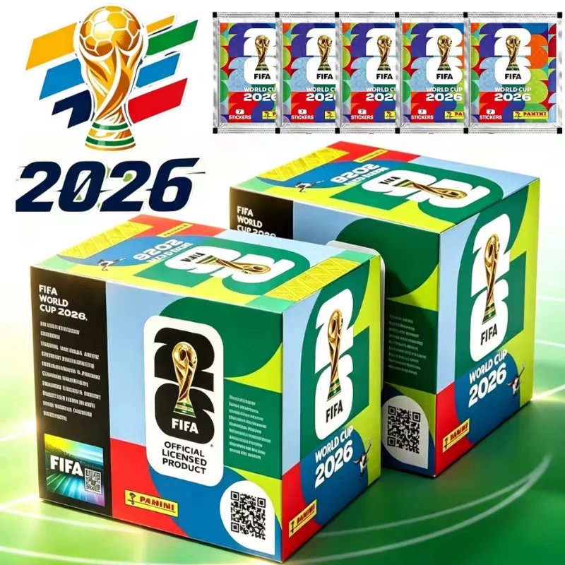 Panini FIFA World Cup 2026 Stickers Collection, Football Souvenirs Premium Edition, Football Exchange Cards as a Gift