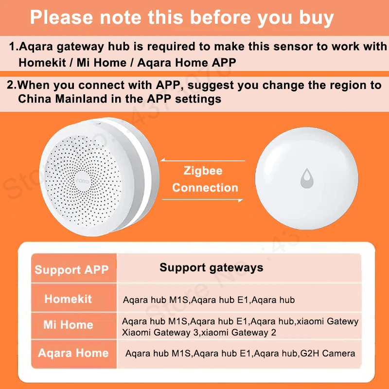 Aqara IP67 Water Immersing Sensor Zigbee Flood Water Leak Detector Smart Alarm Security Soaking Sensor For Xiaomi Home Homekit