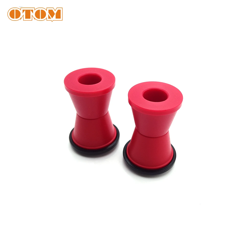 OTOM Motorcycle Handlebar Mount Bushings Direction Column Riser Clamp Buffer Sleeve For HONDA CRF YAMAHA KAWASAKI SUZUKI Bike