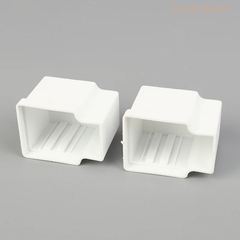 2Pcs Hot Sales White Plastic Solenoid Valve Waterproof Cover Water Valve Lid Support Wholesale