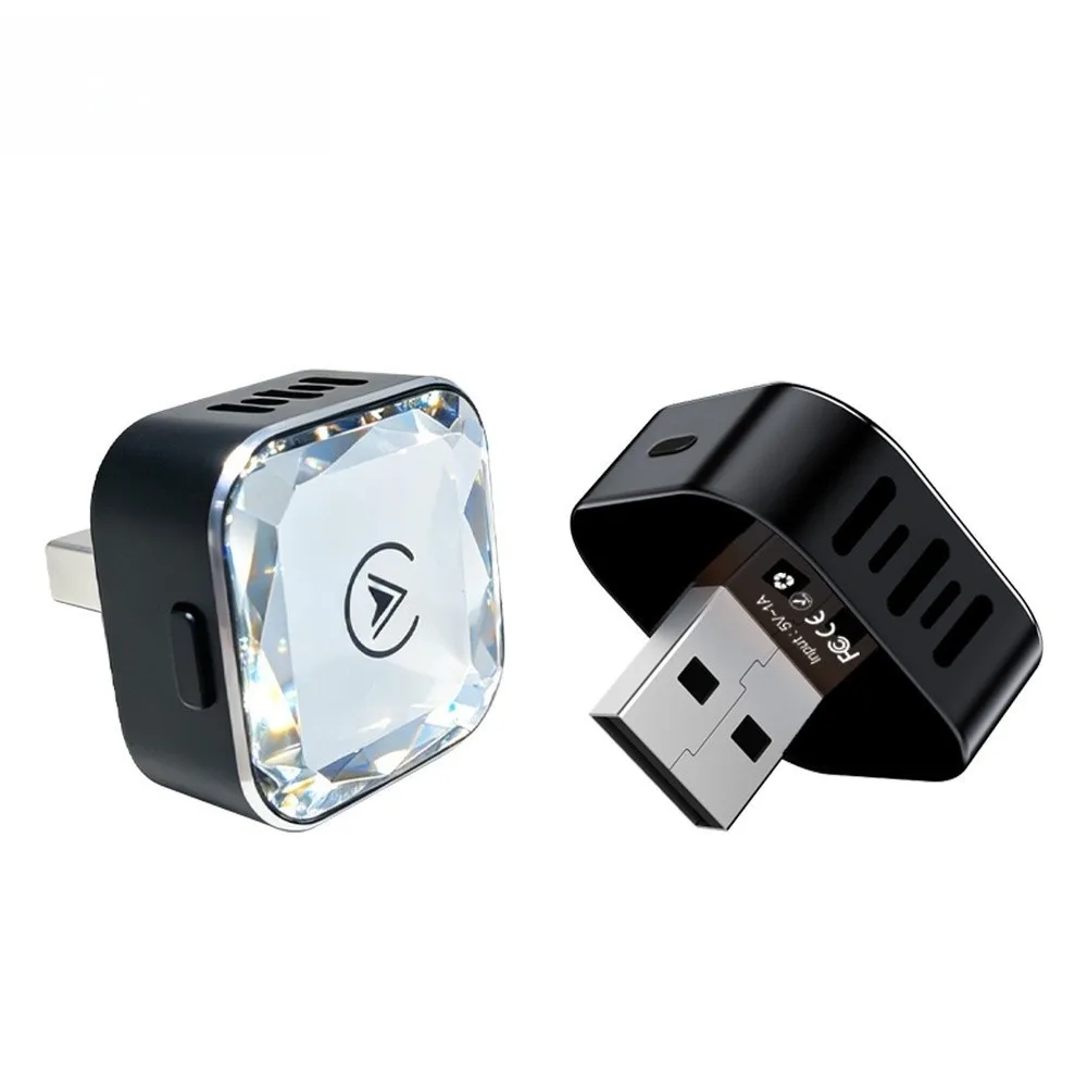 USB Wireless Auto Adapter 2 in 1 - Dongle Converter for Android Auto Compatible Smartphones No Software Needed