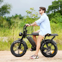 Factory Hot Selling EU Standard Cooryda C80 Electric Bicycle Factory Supply Hot Selling 48V Electric Fat Tire Ebike Fatbike 60V