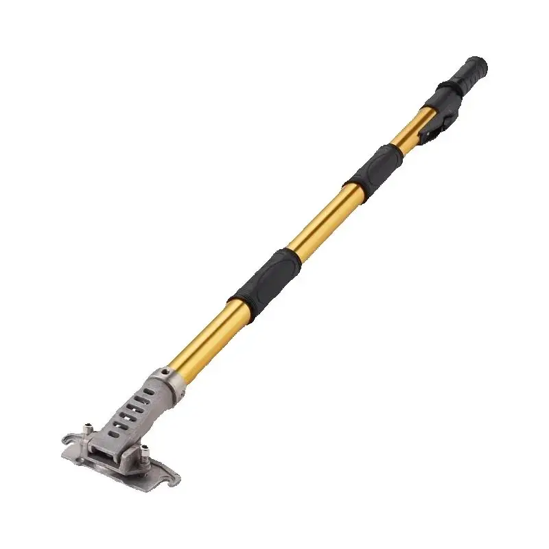 

SucceBuy Ручка для плоской коробки для гипсокартона 40–64 дюйма Анодированный алюминий, 5 секций, регулируемая длина, нескользящая ручка для гипсокартона