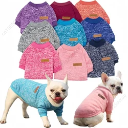 Warm Winter French Bulldog Vest Puppy Cat Clothing Pug Costumes Jacket For Small Dogs Chihuahua Fleece Pet Clothes ropa perro