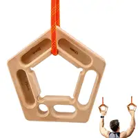 Tabla fortalecedora de dedos para escalada en roca, tabla extraíble, entrenador de tabla colgante, agarre portátil, herramienta de práctica fortalecedora de antebrazo, 1 ud.