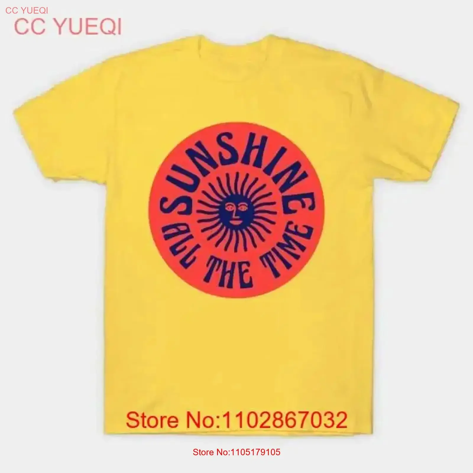 تي شيرت Sunshine طوال الوقت صنع في أستراليا S 5XL عتيق مغسول قليلاً ناعم ملابس الشارع الشهير للارتداء اليومي مريح