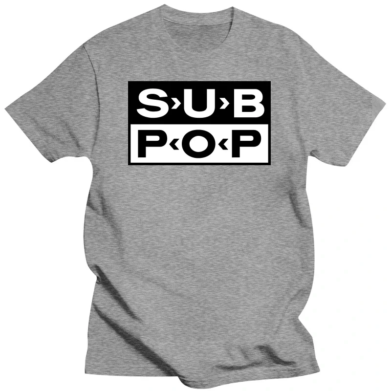 NEW SUB POP RECORD LOGO T-SHIRT