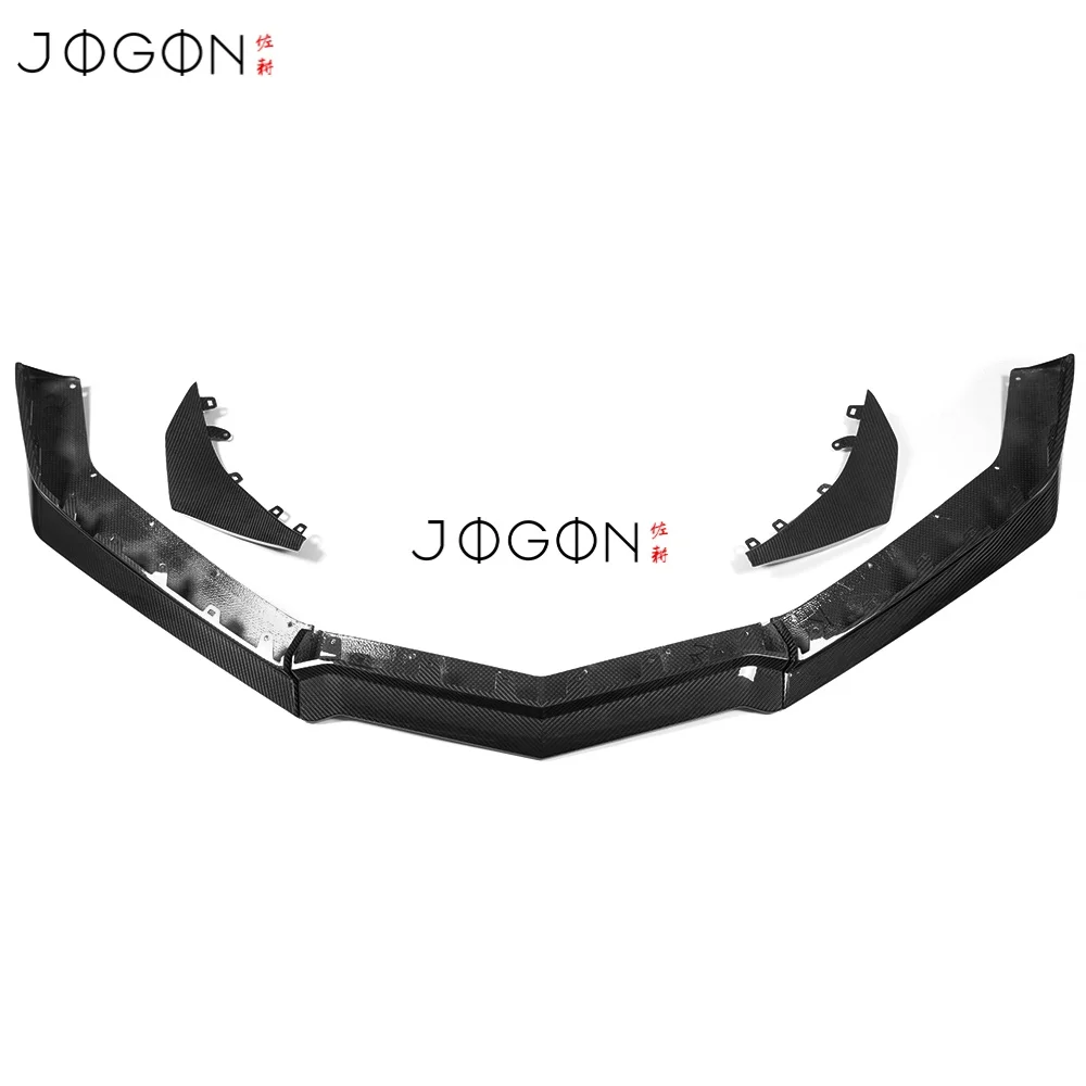 

Replacement Front Bumper Lip Splitter Trim for Chevrolet Corvette C8 Z06 2023 2024 2025 Real Carbon Fiber Exterior Decoration
