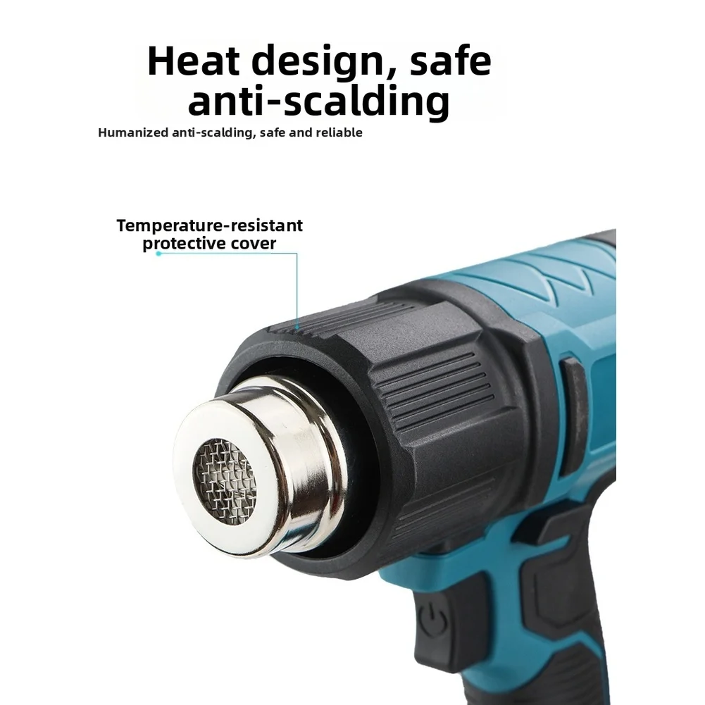 Lightweight Cordless Heat for Electronic Device Repair Plastic Thermoforming Glue Removal and Film Application Tasks