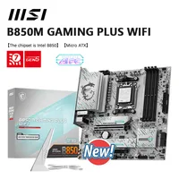 MSI B850M GAMING PLUS WIFI Micro ATX AMD B850 Socket AM5 Nuevo enchufe de placa base AM5