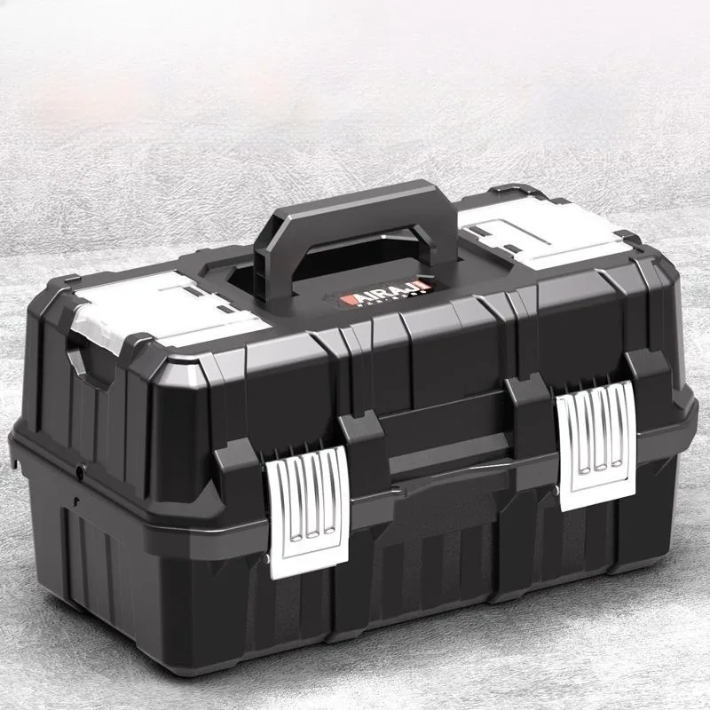 

Ударопрочный кейс для инструментов большой вместимости, многофункциональный, водонепроницаемый, для профессионального хранения инструментов, органайзер для мастерской