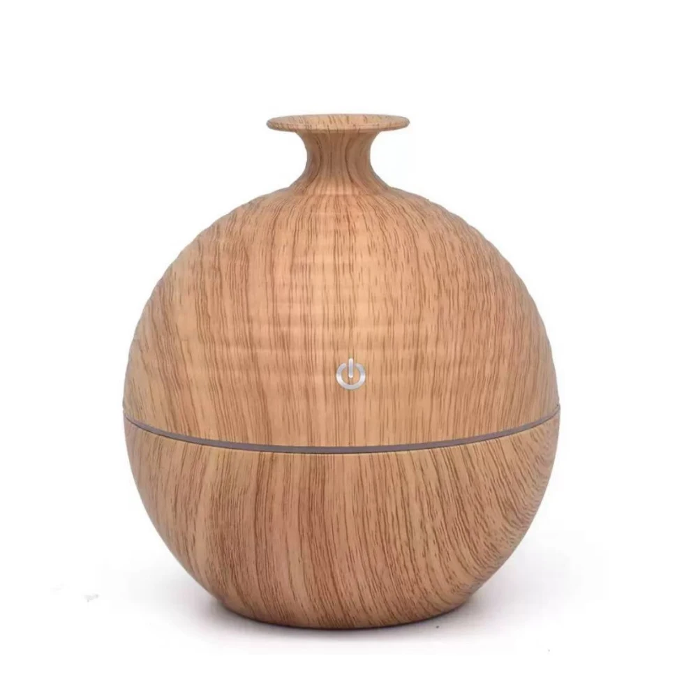 Pelembap Mini USB Penyebar Aromaterapi Pelembap Udara Rumah Desktop Pelembap Serat Kayu Penyegar Ruangan Bau Baik untuk Ruangan
