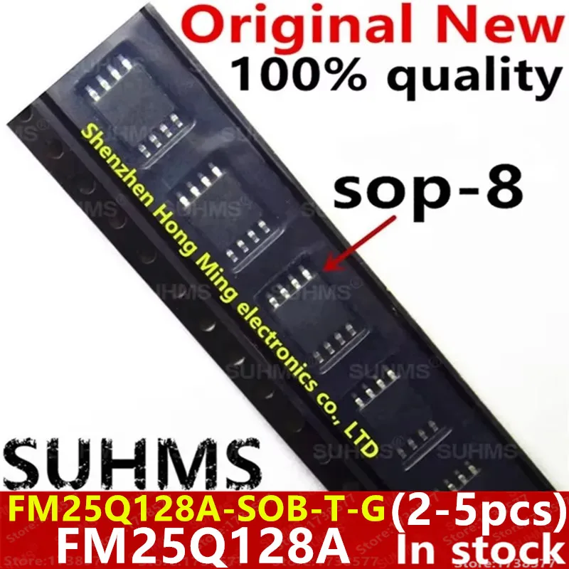 (2-5piece)100% New FM25Q128A FM25Q128A-SOB-T-G SOP-8