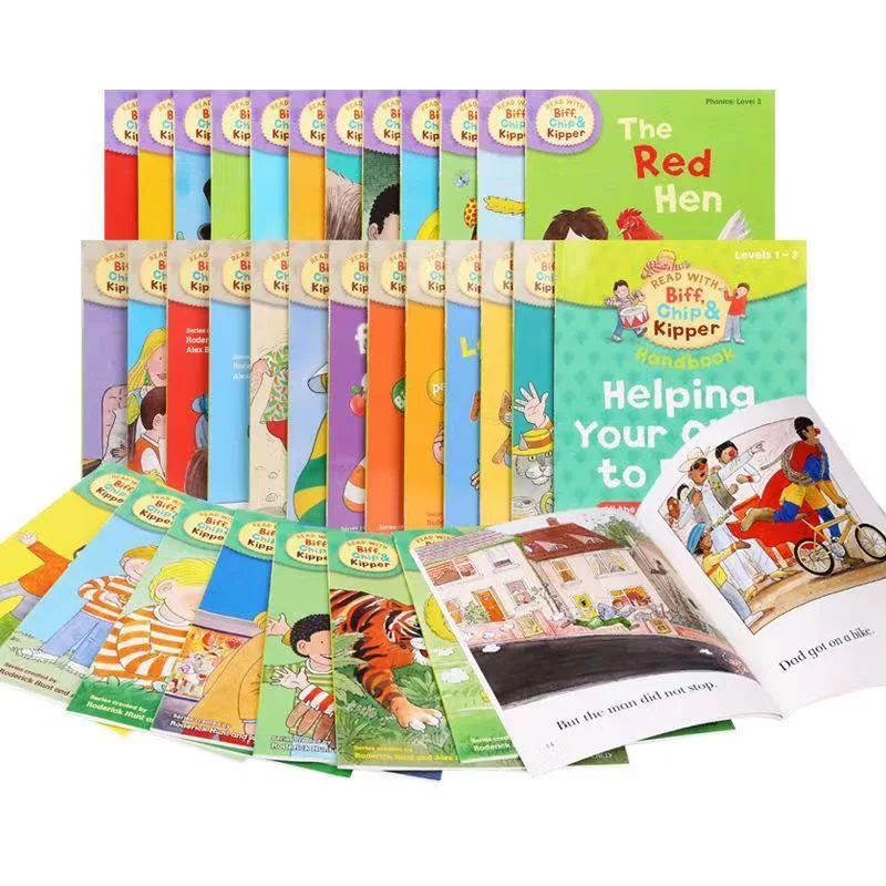 Oxford Reading English Book Family Edition English Book Extended Graded Point Reading Children's English Picture Book