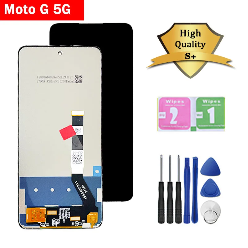 AAA+ For Motorola Moto G 5G /G 5G Plus XT2113-3 XT2075 LCD Display + Touch Screen Digitizer Assembly Replacement