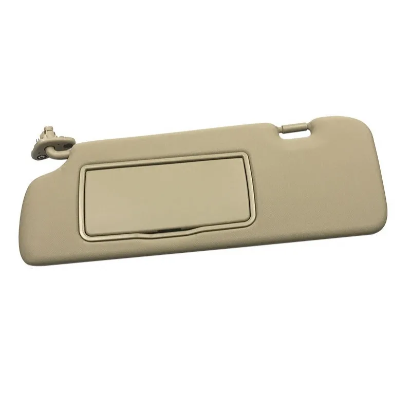 Figzero Beige Left Right Interior Sun Visors with Mirror For Honda CRV 2007 2008 2009 2010 2011