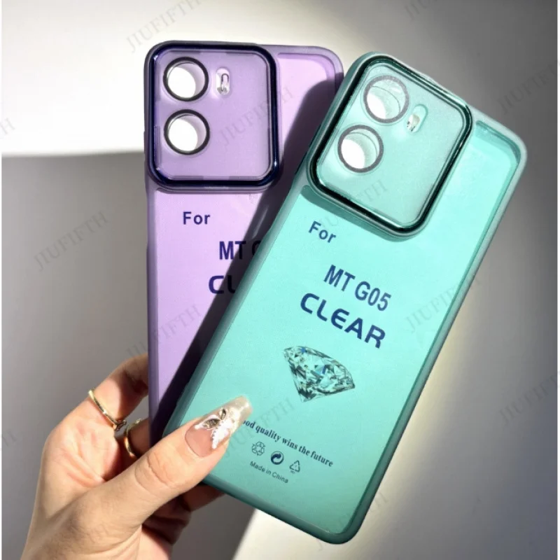 Für Mote Moto G05 Kamera Objektiv Schutzhülle Funda Coques Weiche Transparente Silikon Telefon Fällen Für Motorola Moto G05 Fall G05