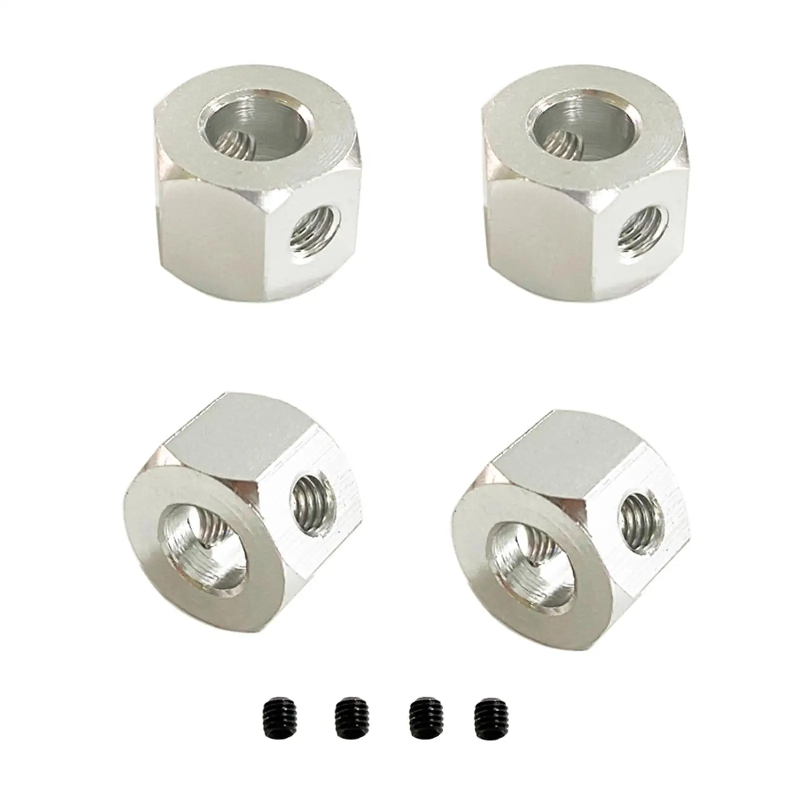 

12mm Wheel Hex Adapter Extension RC Car Metal Drive Hub Aluminium Alloy Upgrade Parts for WPL D12 1/16 Off Road Truck