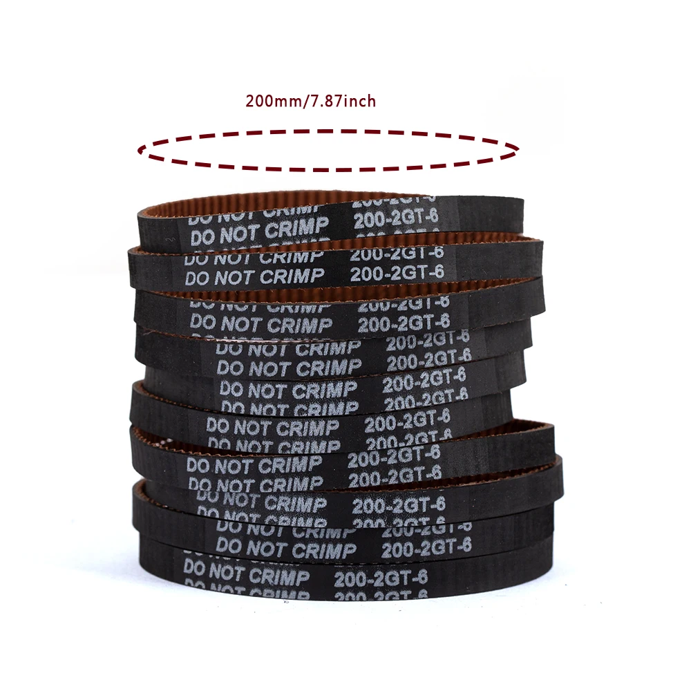 GT2 Timing Belt, Upgrade Non-Slip Version, Fit for 3D Printer and Most Belt Driven Printers