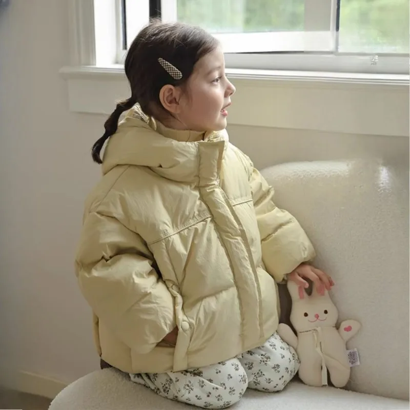 معطف شتوي دافئ سميك للغاية بتصميم كوري جديد للفتيات لعام 2025 #2