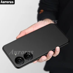 Auroras For Asus Zenfone 10 Case Ultra-Thin Smooth Soft Silicone Shell For Asus Zenfone 9 Shockproof Cover Fundas