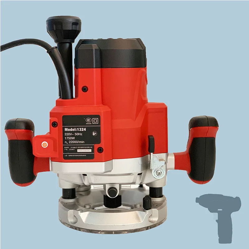 Bakelite Milling Double Handle High Power LED Lamp Woodworking Engraving Slotting Machine Speed Trimming Machine Gong Machine