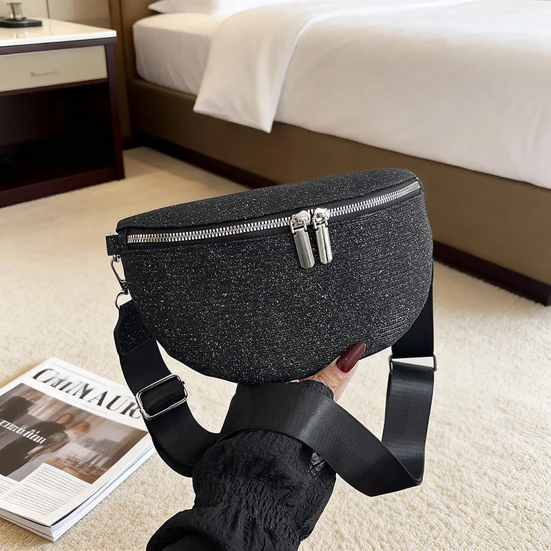 

Новая качественная нейлоновая сумка-слинг 2026 года: женская поясная сумка, модная городская сумка через плечо, повседневная дорожная сумка, сумка-кошелек для телефона