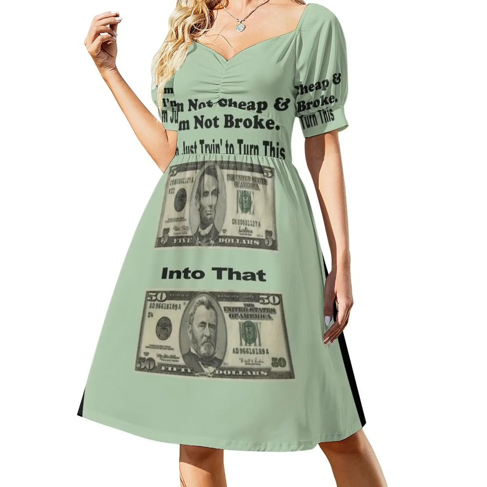 

Money Investments Sleeveless Dress Summer skirt dresses for woman Dress