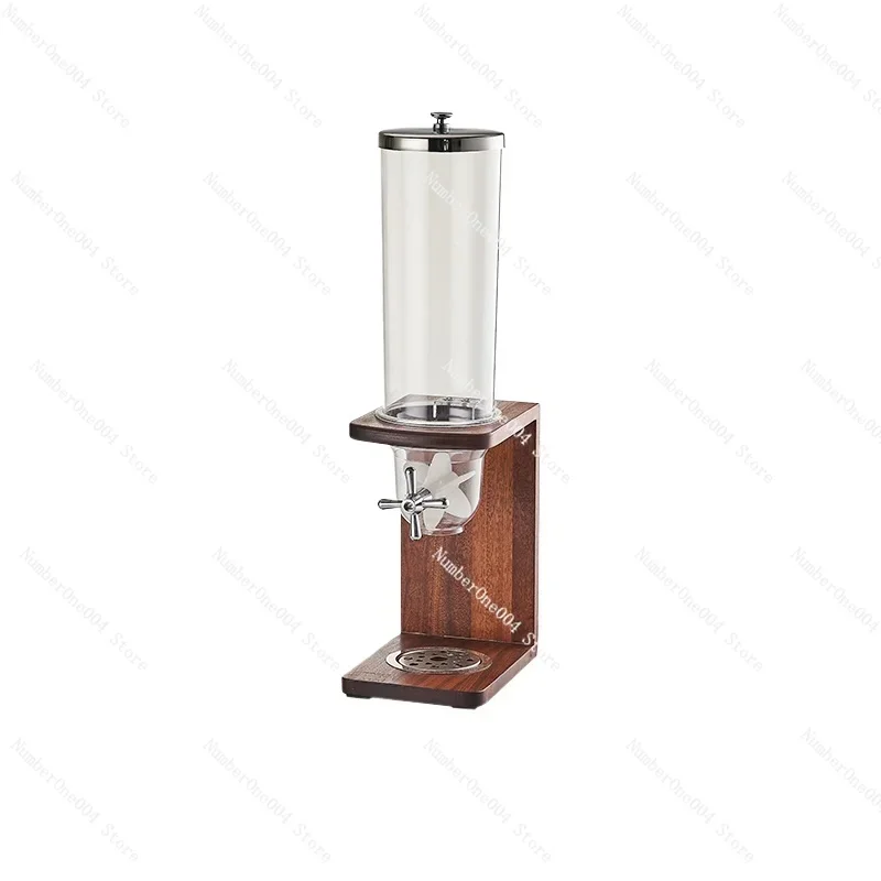 Oat Dispenser, Cereal Dispenser, Grain Dispenser, Grain Storage Tank, Buffet, Wooden Seat, Cereal Machine