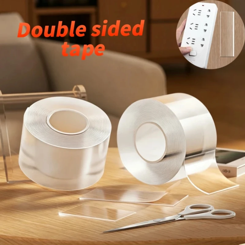 Strong Nano Double-sided Adhesive, High Viscosity,ano Adhesive, Fixed Without Trace, Thick Double-sided Adhesive for Cars