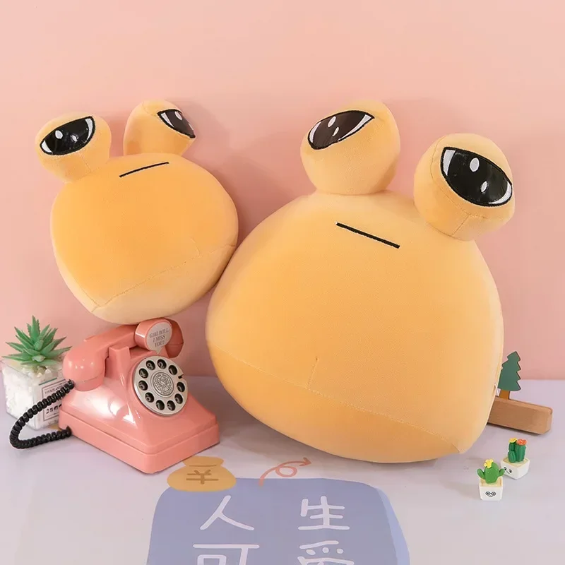 

30/40/55cm My Pet Alien Pou Big Size Plush Toy Kawaii Alien Pet Dolls Cute Pou Stuffed Toys Soft Pillow Animal Gifts for Kids