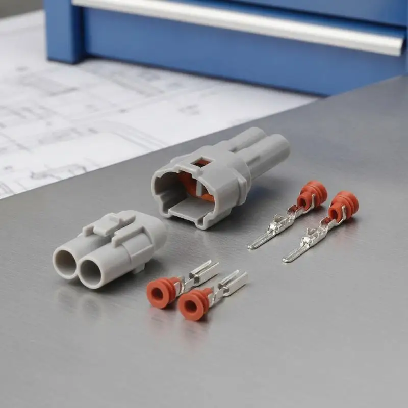 2 Pin Waterproof Car Connector DJ7026 Male Female Plug With Terminals Auto Motorcycle Truck Electrical Wire Harness Connection