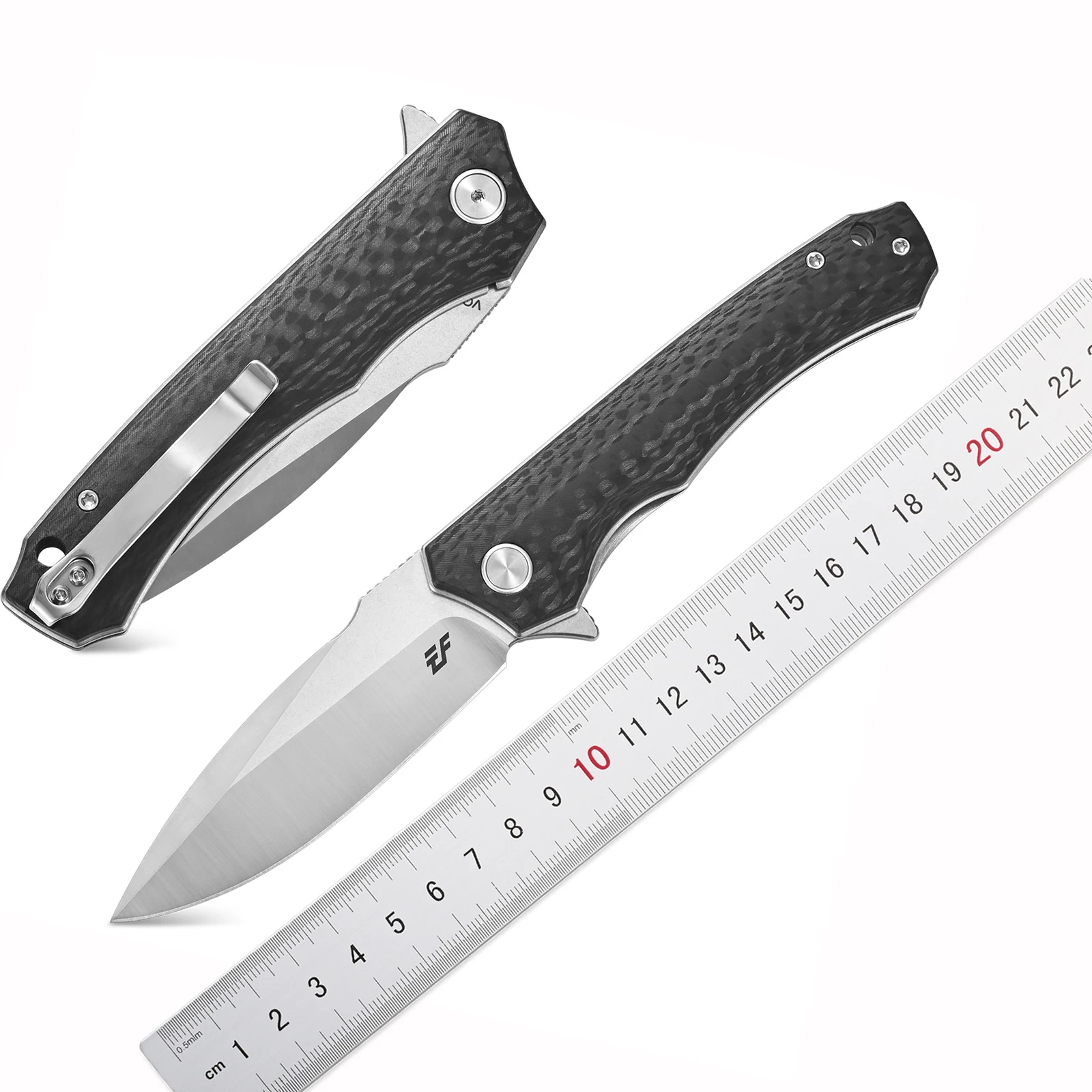 Eafengrow EF976 Folding Knife VG-10 Steel Blade Micarta Handle EDC Tool Pocket Knifes for Outdoor Working Camping