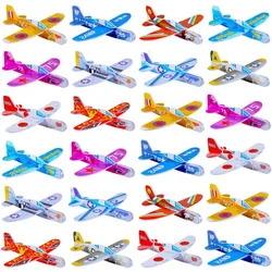 50 Pcs Foam Gliders Planes Toys for Kids, Paper Airplane, Party Favors Goodie Bag Stuffers, Outdoor Flying Toys Boys and Girls