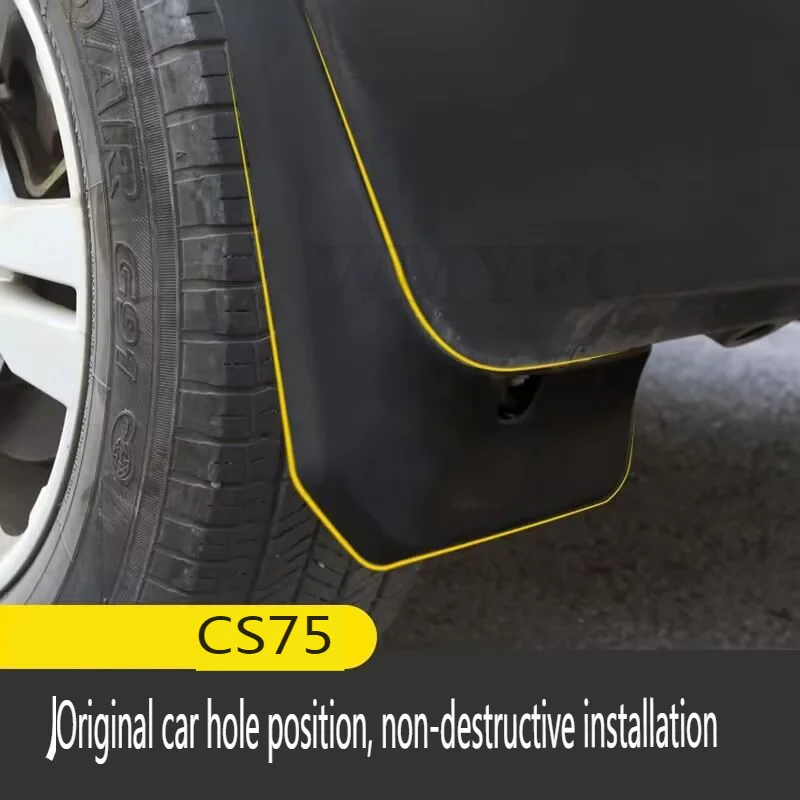 Mudguards For Changan CS75 FL Fender Front Rear Mud Flaps Guard Splash Car Accessories