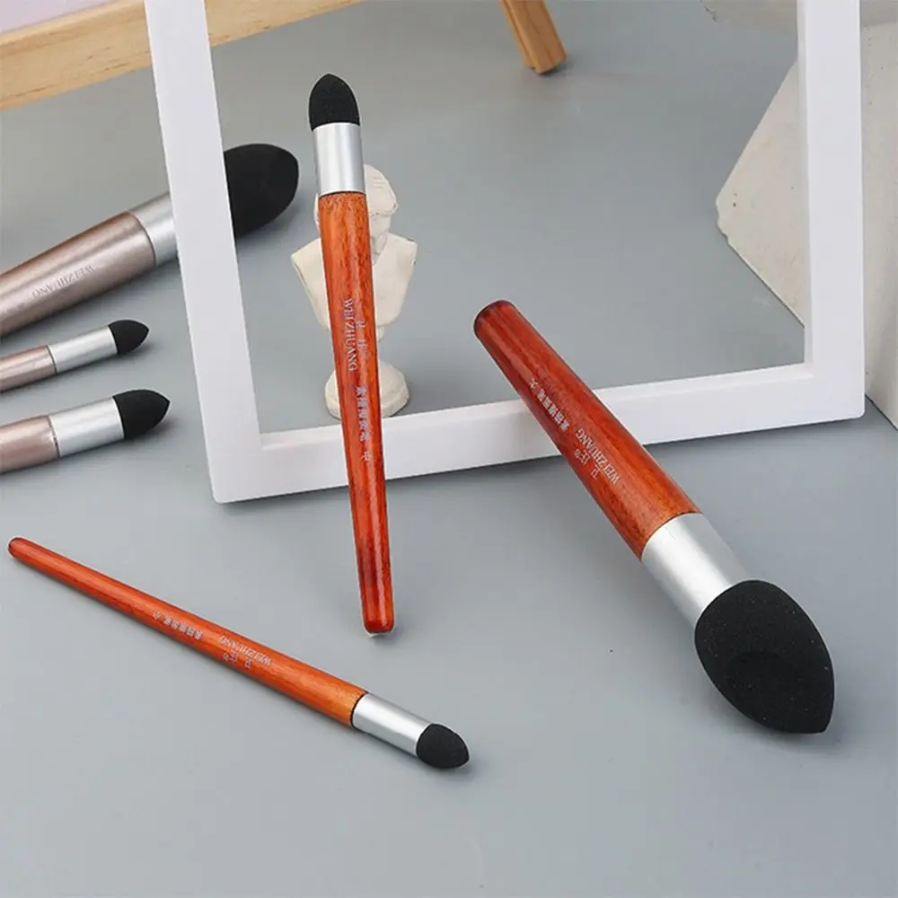 3 ピース/セット再利用可能なスケッチラビングブラシ洗える表面詳細処理レンダリングブレンドスポンジペン