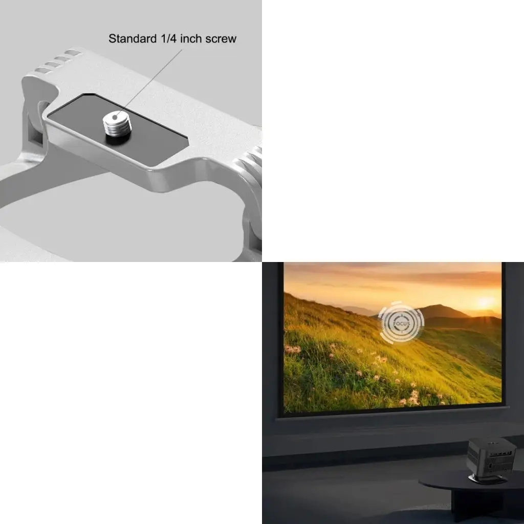 

Small Projector Stand Mount With Secure Grip And Modern Aesthetic Design